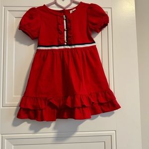 Janie and Jack 3T red dress